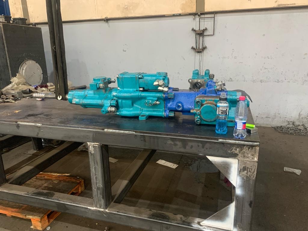 Hydraulic drifter overhaul — MSG workshop