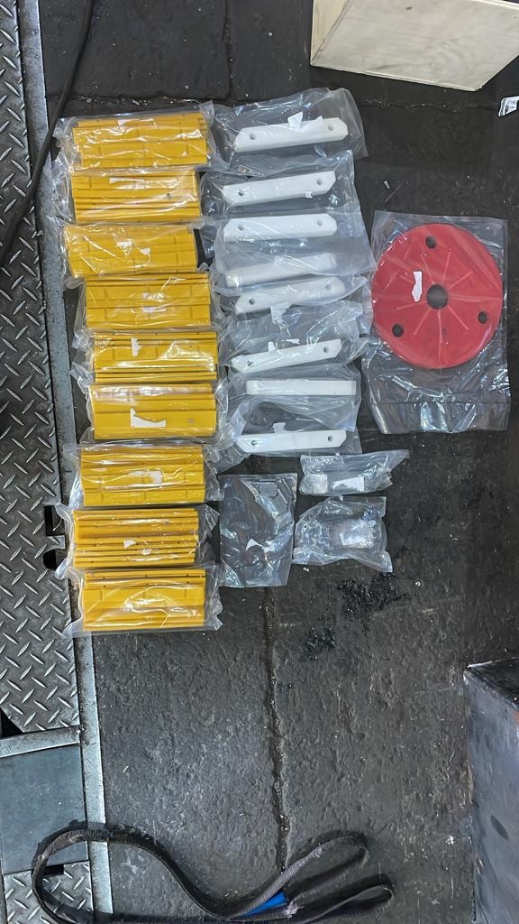 Hydraulic drifter spare parts — packaged & ready for mine-site dispatch