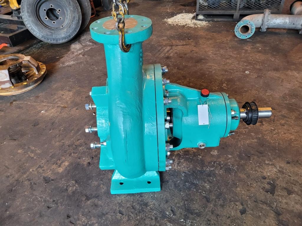 Mine dewatering pump — front view, supplied by MSG