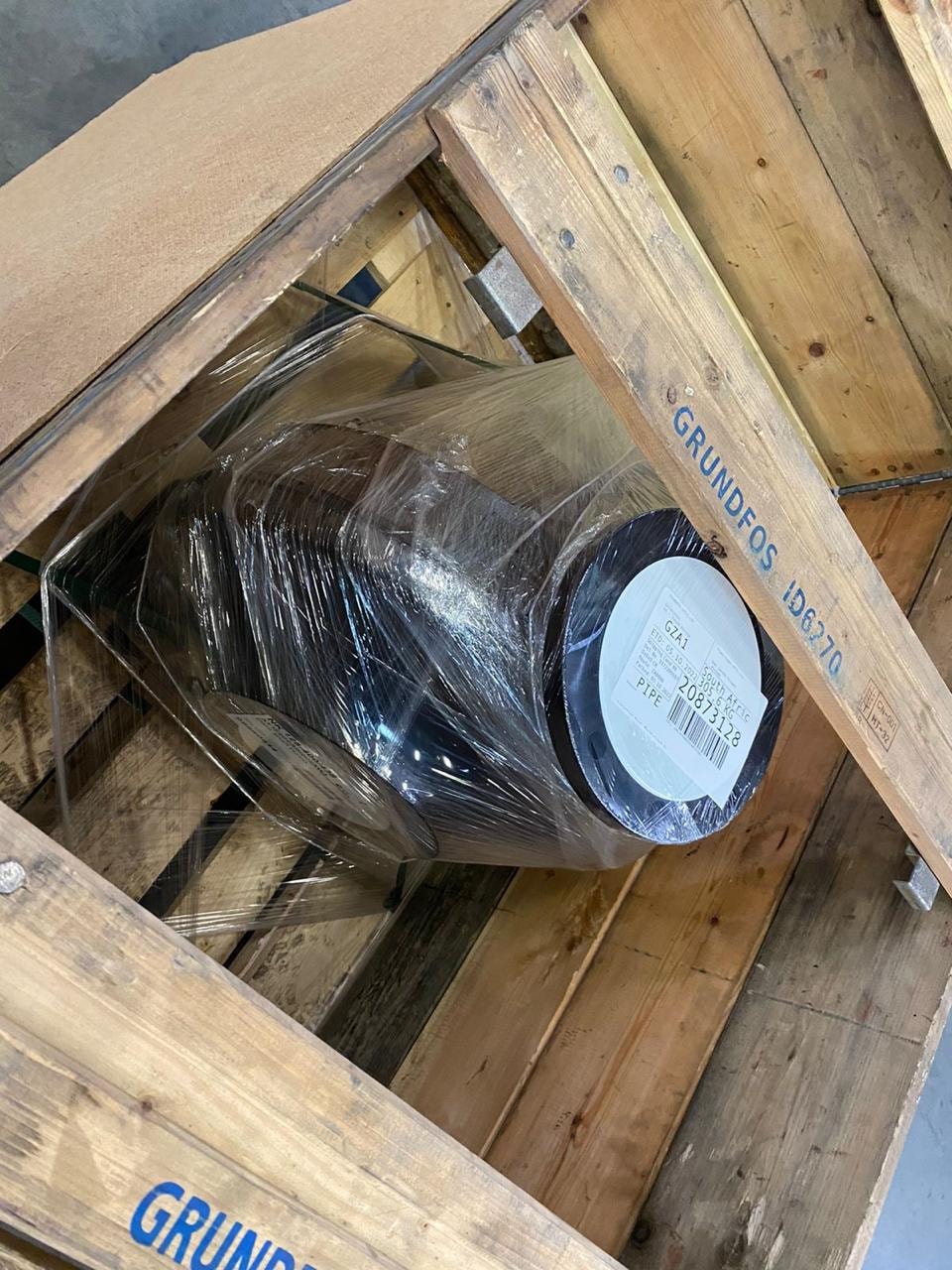Grundfos mine dewatering pump — supplied by MSG, ready for dispatch